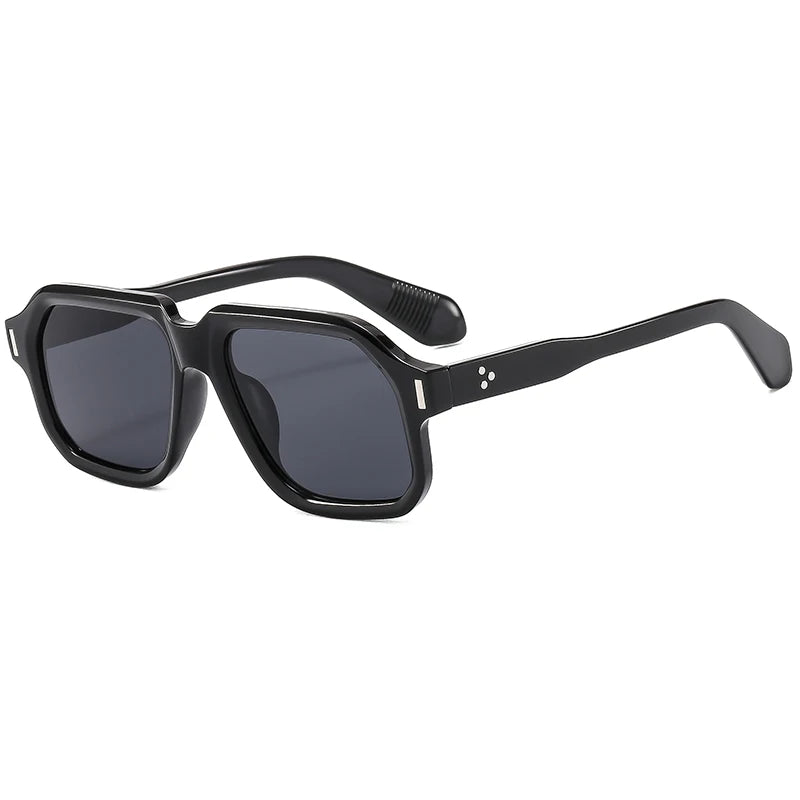 Large Frame Rectangular Sunglasses Women New Fashion Minimalist Style Sun Glasses High Quality Unisex Eyeglasses UV400