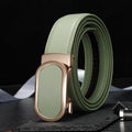 3.5CM multicolor Men Belts Automatic Buckle Belt Genune Leather High Quality Belts For Men Leather Strap Casual Buises for Jeans