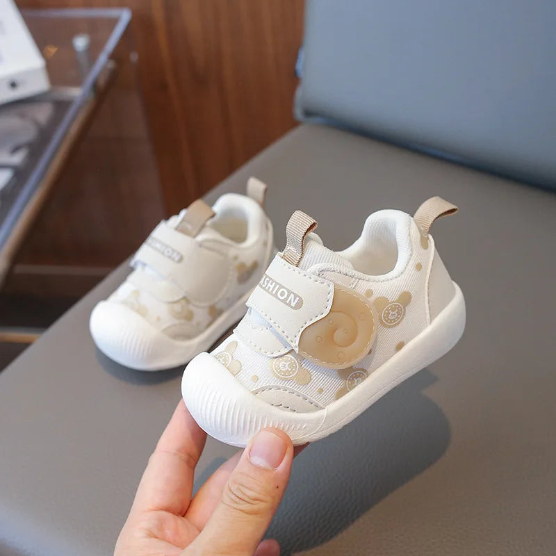 Kids Sneakers Baby Boys Girls Non Slip Spring Autumn 2026 Fashion Children Toddler Walking Shoes Design Cute Sweet Casual Shoes