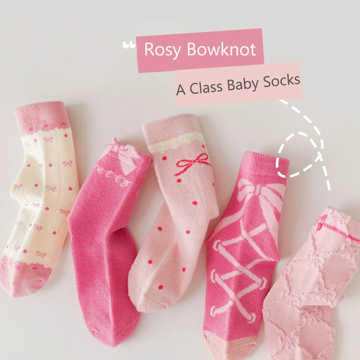 Children Socks Girls Socks Spring Autumn Lovely Bunny Cartoon Pattern Light Pink Socks Baby Cotton Socks for Kids 1-12Year-old