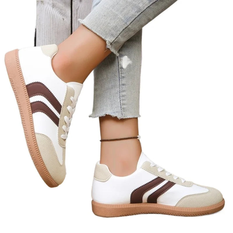 Women's Flat Versatile Sports Shoes Breathable Soft Bottom Rubber Outsole Round Toe Mesh Lining Spring Summer Autumn Seasonal.
