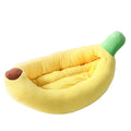 Banana Boat Style Pet Bed Warm Dog Cat House Winter Sleeping Mat Washable Cover for Small Medium Pets Pet Warming sofa
