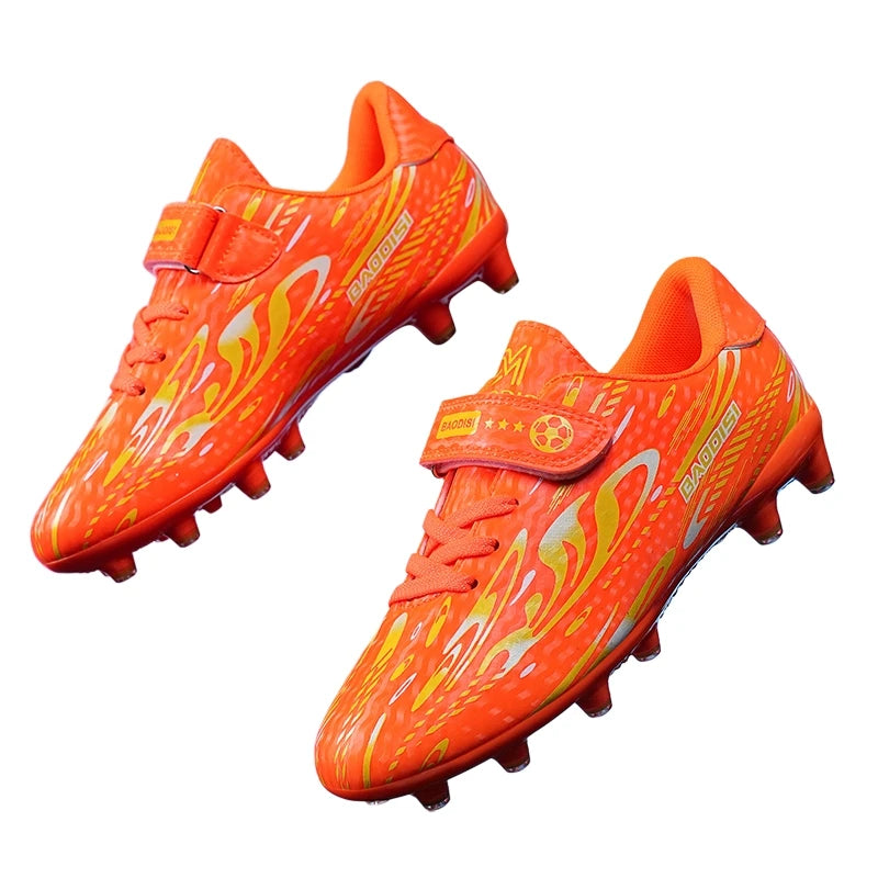 Kids Soccer Cleats Boys Girls Training Football Cleats Youth Soccer Shoes for Little/Big Professional Athletic Outdoor Football