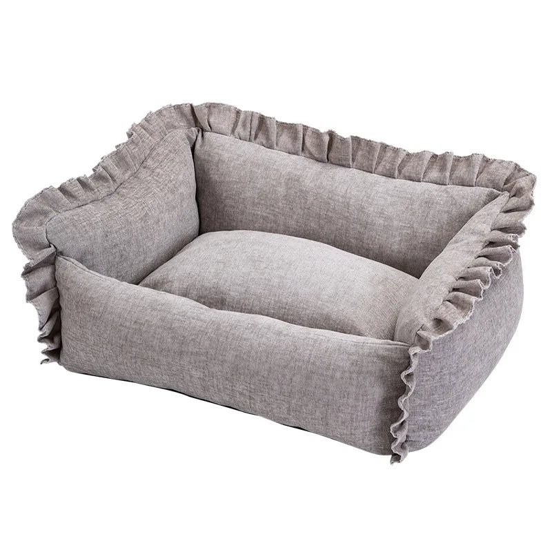 Pet Sofa Bed - Detachable Washable Small Dog and Cat Bed - Durable Nordic Style Mattress - Dog Bed - Pet Bed