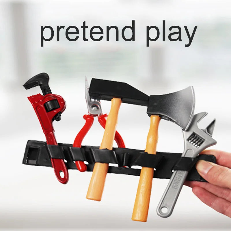 14pcs/set Kids Tool Set Toys Pretend Play Repair Construction Tool Kit for Toddlers Educational Learning Toys Boys Gift TMZ