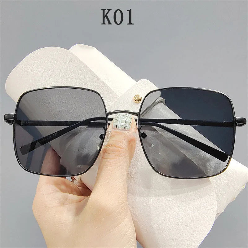 Sunglasses Women 2022 Square Fashion Glasses Rimless Shades  Retro Vasos Decorativos Lunette De Soleil Femme Zonnebril Dames Sol