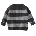 Boys Knitted Sweaters Winter Children Thickened Sweaters Plus Velvet Warm Round Neck Bottoming Shirt Kids Clothing 2026 New