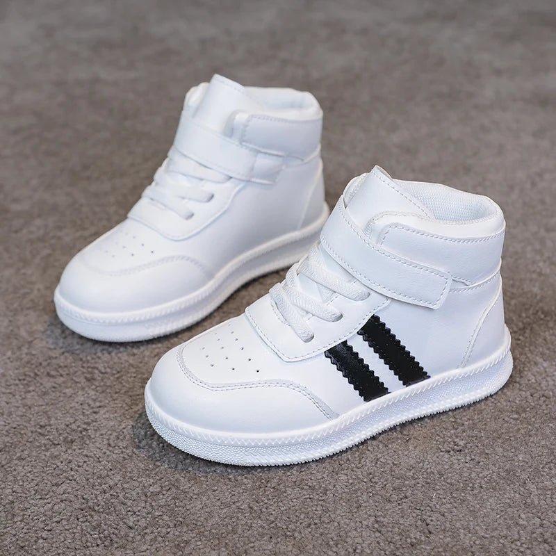 Children Casual Sports Shoes High-top Non-Slip Lightweight Comfortable Kids Sneakers Boys Girls Running Shoes Classic 2025 New