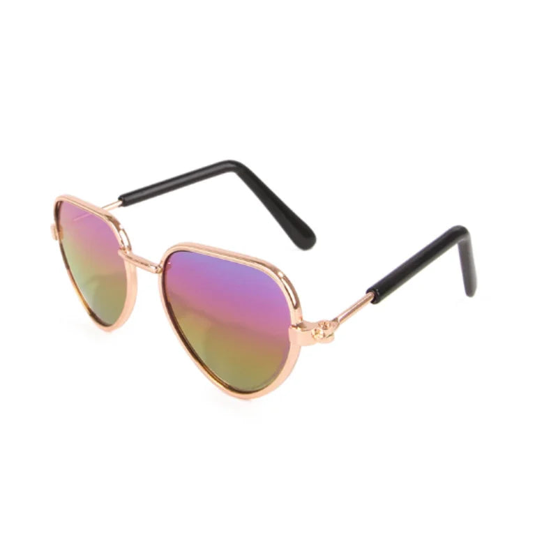 Pet Accessories Cat Glasses Non-slip Kitten Glasses Small Dog Sunglasses Puppy Kitty Cat Sunglasses Cosplay Costume Photos Props