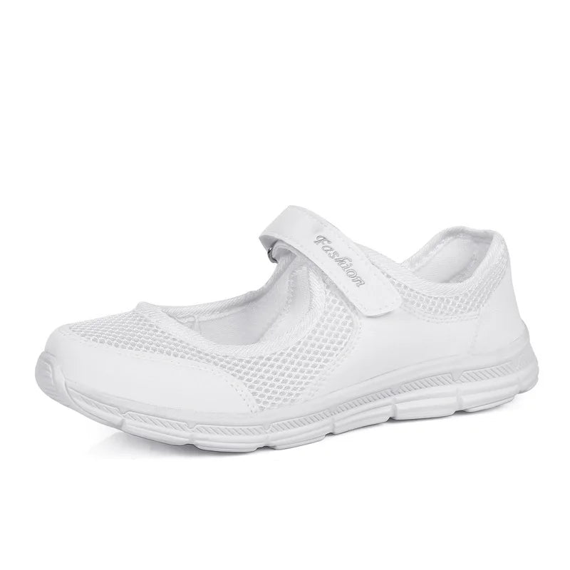 Women Sneakers Fashion Breathable Mesh Casual Flats Shoes Women Work Shoes Comfortable for Work Loafers Zapatos Para Mujer