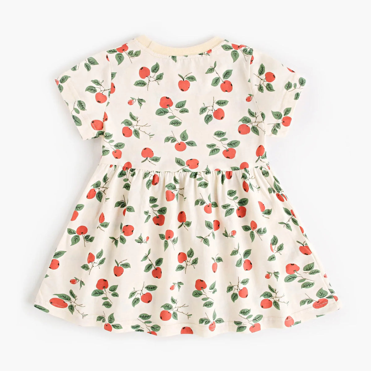 Little Kids Dresses Holiday Summer Baby Girls Cute Dresses Fruits Print Clothes