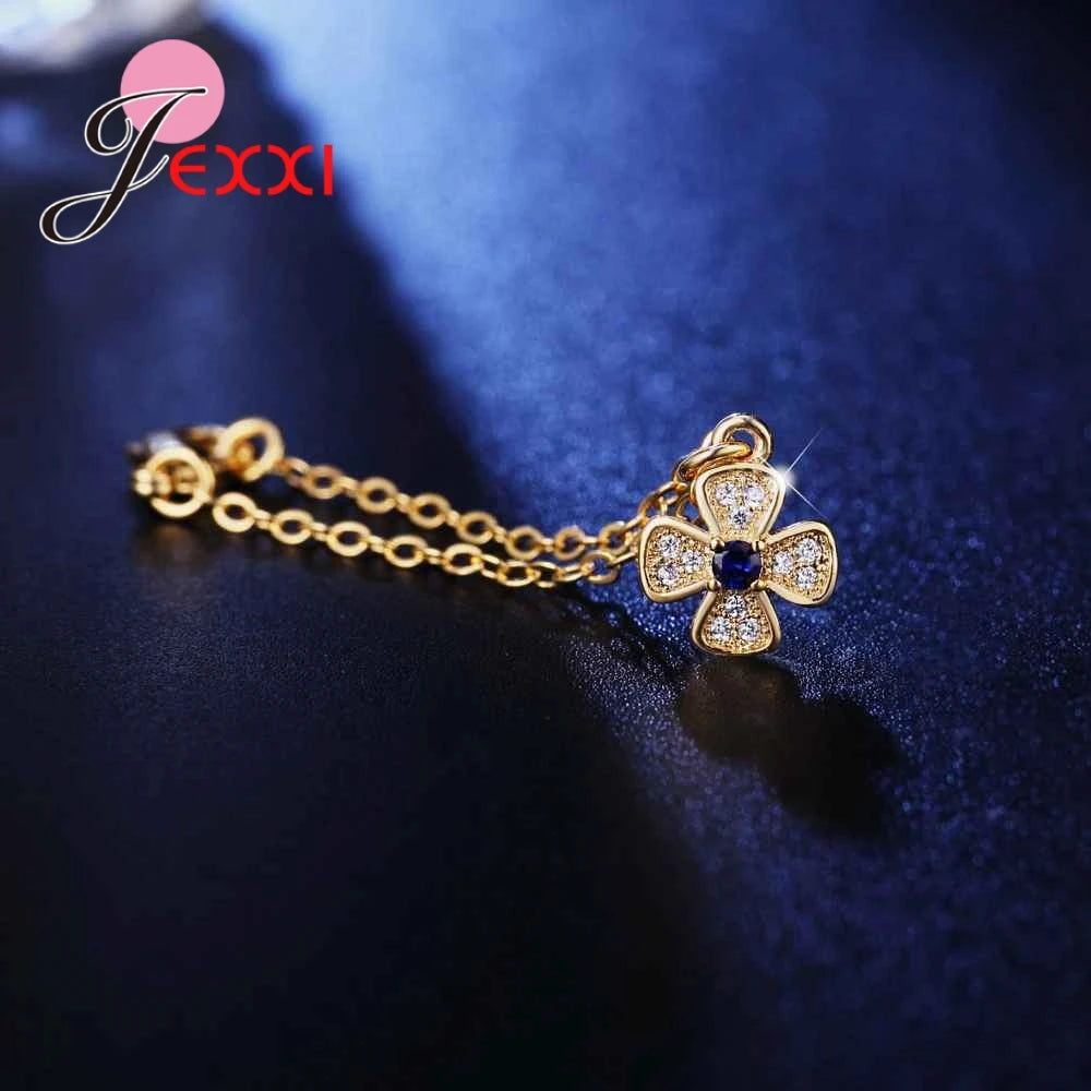 Wide Use Jewelry For Women 925 Sterling Silver Collection With Watch Necklace Bracelet Beautifully Gift For Female Accessory
