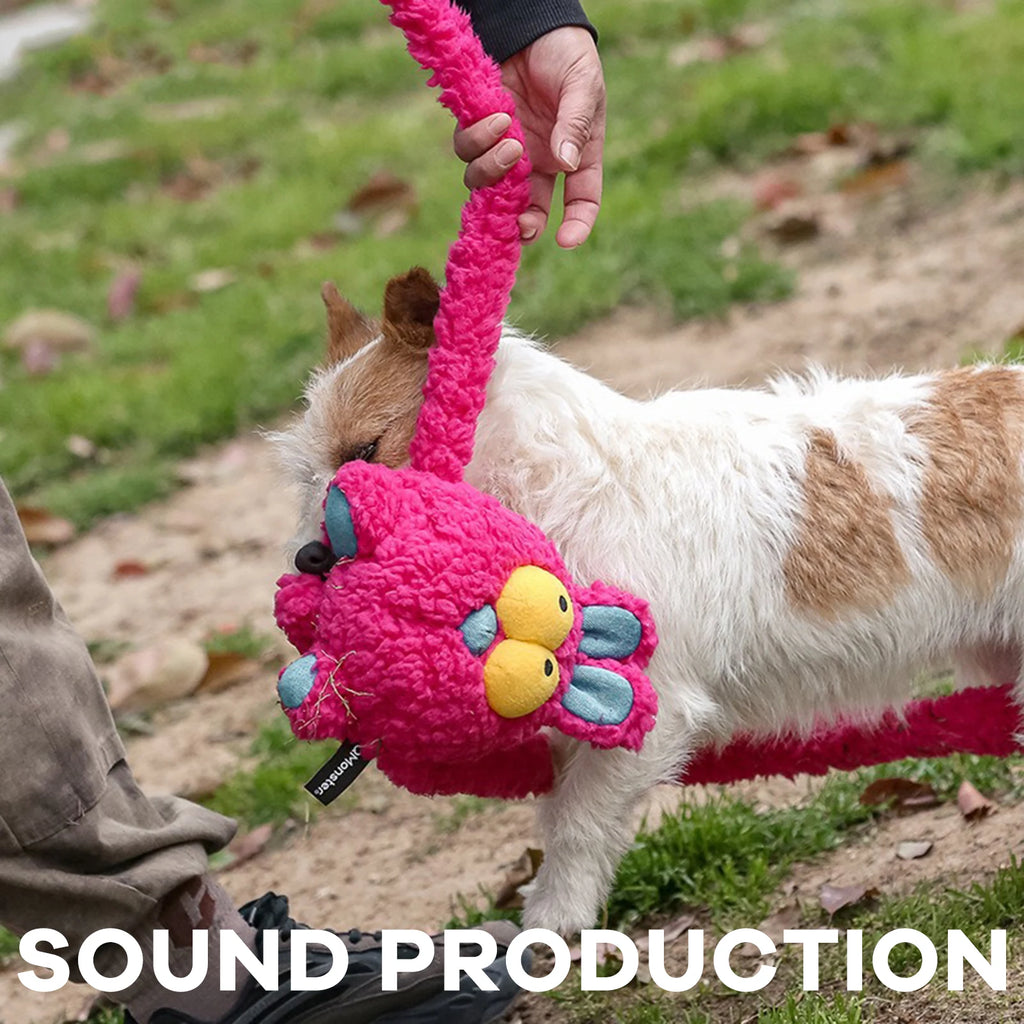 Pet Dog Chew Toys Squeaky Plush Sounding Toy Dogs Funny Sounding Interactive Pull Plush Dogs Toys For Training And Entertaining