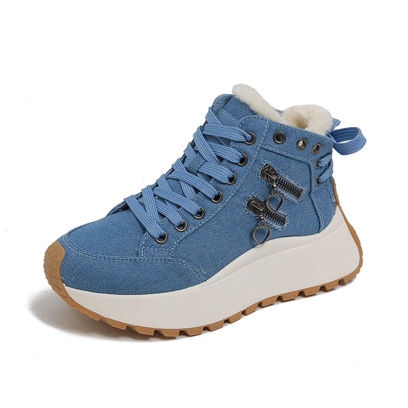2025 New Designer Women Sneakers High Quality Shoes Female Women Shoes for Women Lace Up Platform Sneakers Женская Обувь
