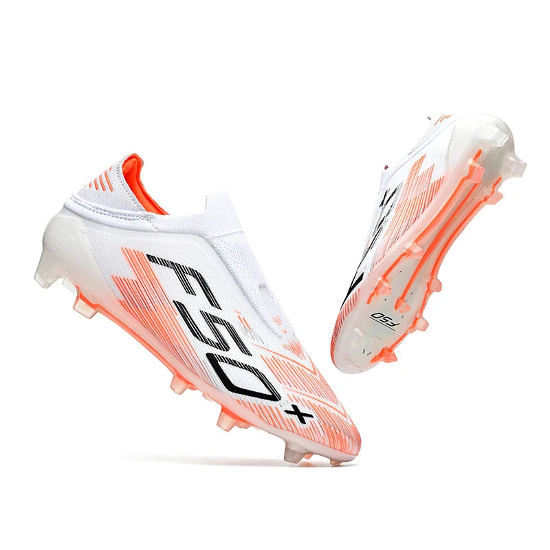 New Men Soccer Shoes Non-Slip Indoor Futsal Football Boots Match Grass Cleats High-quality Sneakers Hot-selling High-top Outdoor
