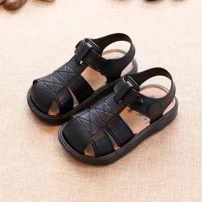 Kids Sandals Summer Baby Boys Beach Sandals Fashions Solid Color Infant Girls Sneakers