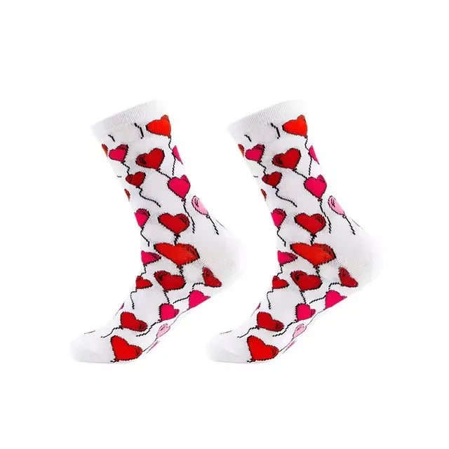 Cute Women Socks Cartoon Animal Food Fruit Socks  Kawaii Funny  Trendy Socks Happy Harajuku Casual Socks Autumn Spring Stocking
