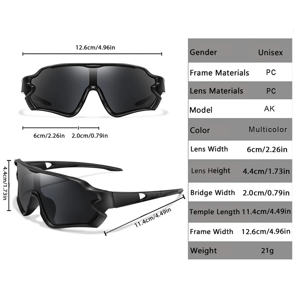 Children Outdoor Sports 3-8 Years Old Boys And Girls Riding Kids Cycling Sunglasses UV400  Camping Goggles Fishing Bike Eyewear
