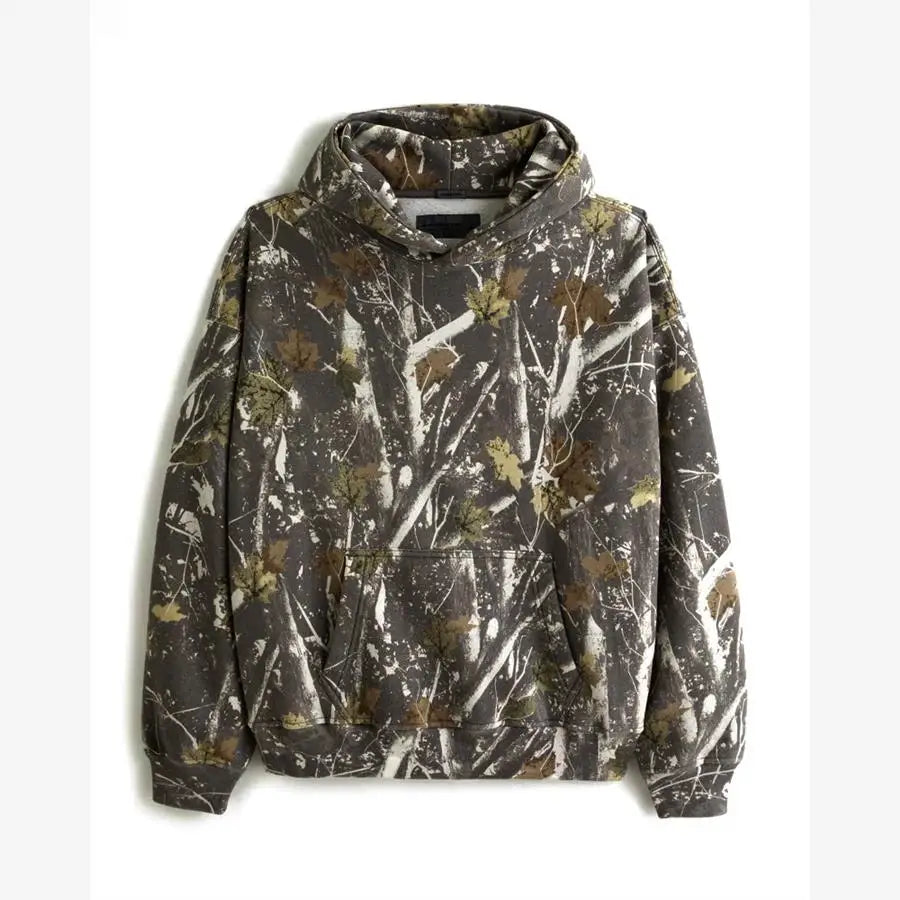 2024 Cross-Border 3D Digital Printing Hoodie Unisex Abstract American Pattern Casual Loose Fit Long Sleeve Polyester Sweatshirt