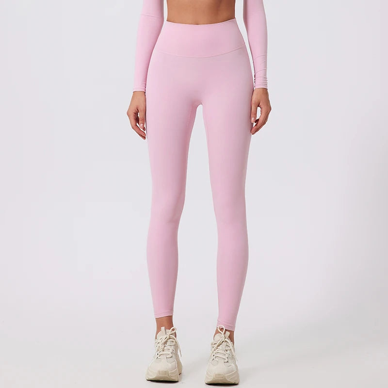 New Summer High Waist Sport Legging Women Breathable Tight Pants Outdoors Sportswear Woman Gym Sports Pants Yoga Women's Pants
