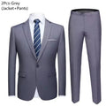 Men Suits Set  2 Pieces Jackets Pants For Wedding Elegant Slim Fit Blazers Formal Outfit Fashion Classic Full 2025 Costume