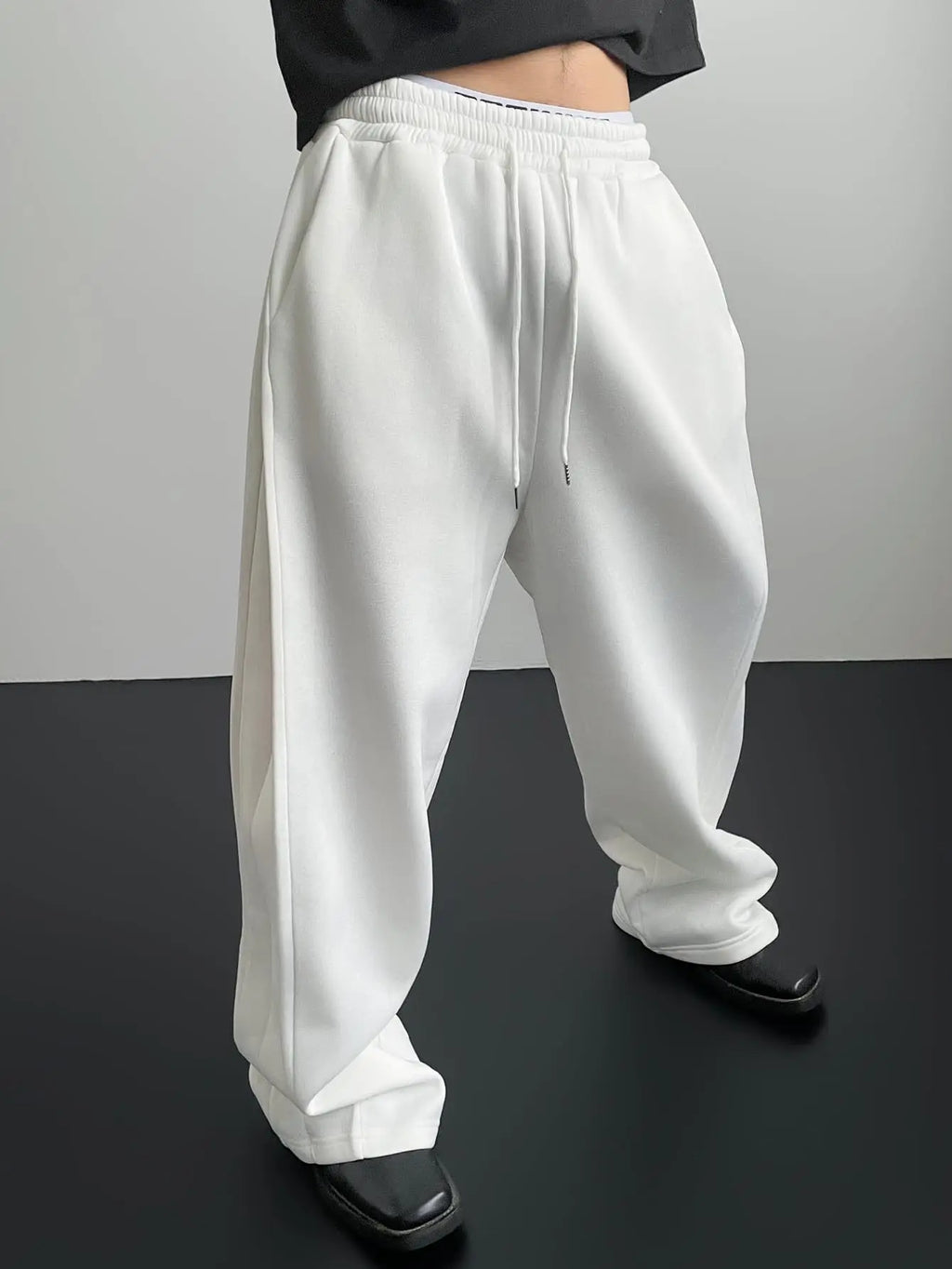 2026 NEW Spring Autumn Slim Men Pants sports casual Joggers trousers Mens Solid Color Straight Pants thin Woven Daily Sweatpants