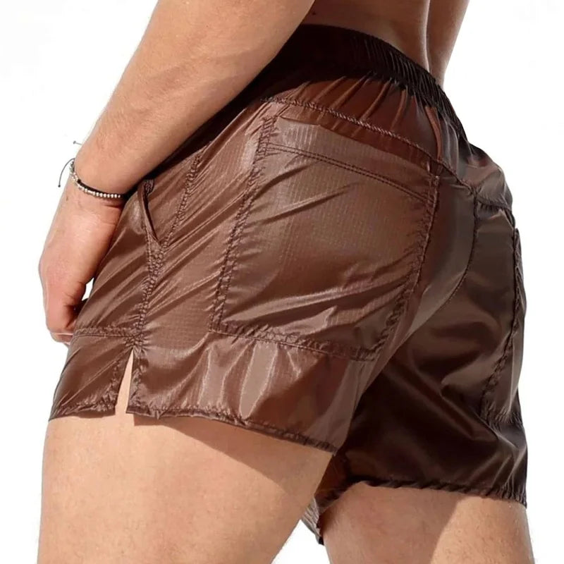 Summer Swimwear Men Shorts Swimsuits Swim Trunks Boxer Sexy Man Briefs Surf Board Sunga Swim Suits Maillot De Bain Beach