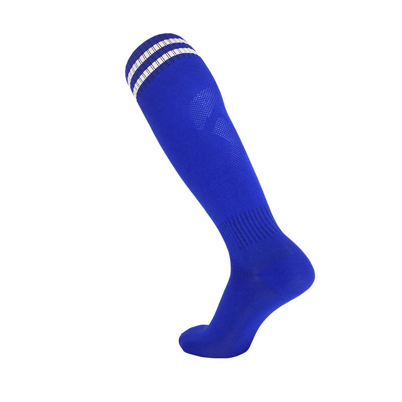 Professional Football Socks for Kids Boys Sports Long Tube Rubber Anti-Slip Man Soccer Thickened Towel Bottom Sweat Absorbing