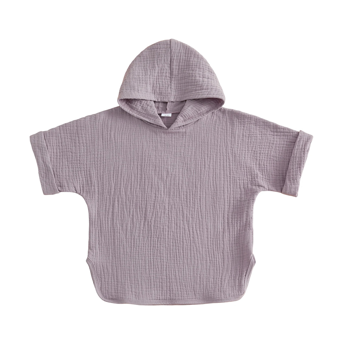 Kids Girls Boys Swim Cover-up, Toddler Hooded Bath Towel Solid Color Beach Clothes