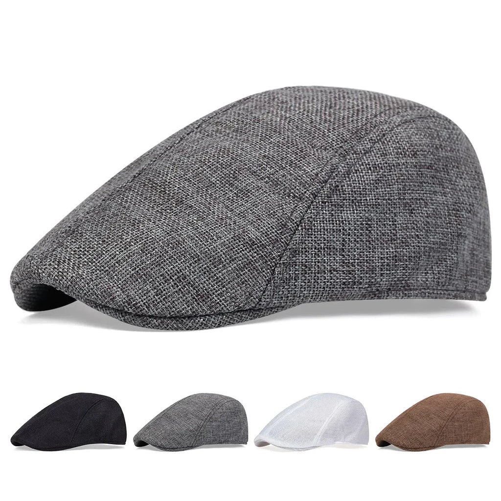 Children Solid Color Newsboy Caps British Painters Hats Spring Autumn Berets Flat Cap Hip Hop Berets For Boys