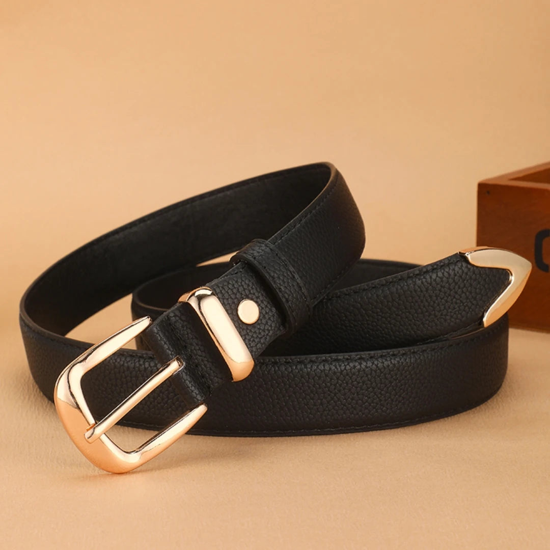 New Women Belts A Solid Color Casual, Retro and Elegant PU  Jeans and Coats Belt, Suitable for All Four Seasons Unisex Belts