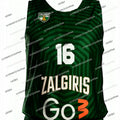 2026 Zalgiris Kaunas Basketball European Competition Jersey - Special Fan Basketball Jersey Kit Adult Men's Sportswear Kids Vest