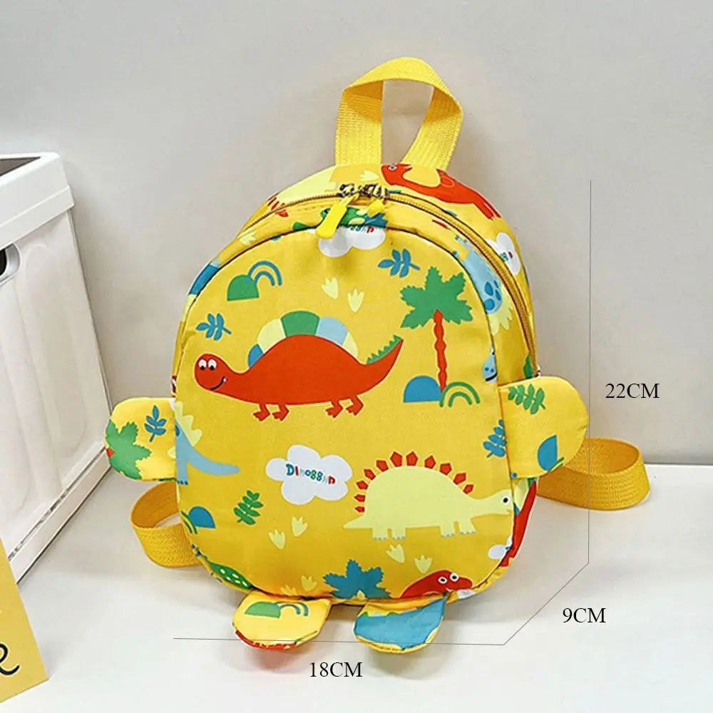 Children Boys Girls Nylon Cartoon Dinosaur  Backpacks Kindergarten Schoolbag School Bags Kid Backpack