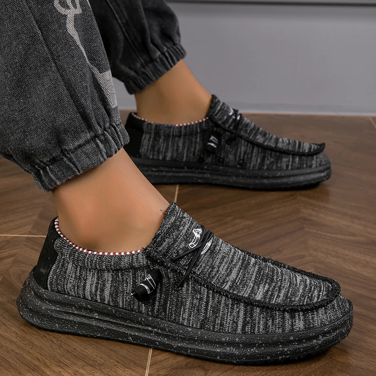 Men's Outdoor Casual Loafers Soft Bottom Lightweight Comfortable Driving Shoes for All Seasons Daily Wear And Morning Runs