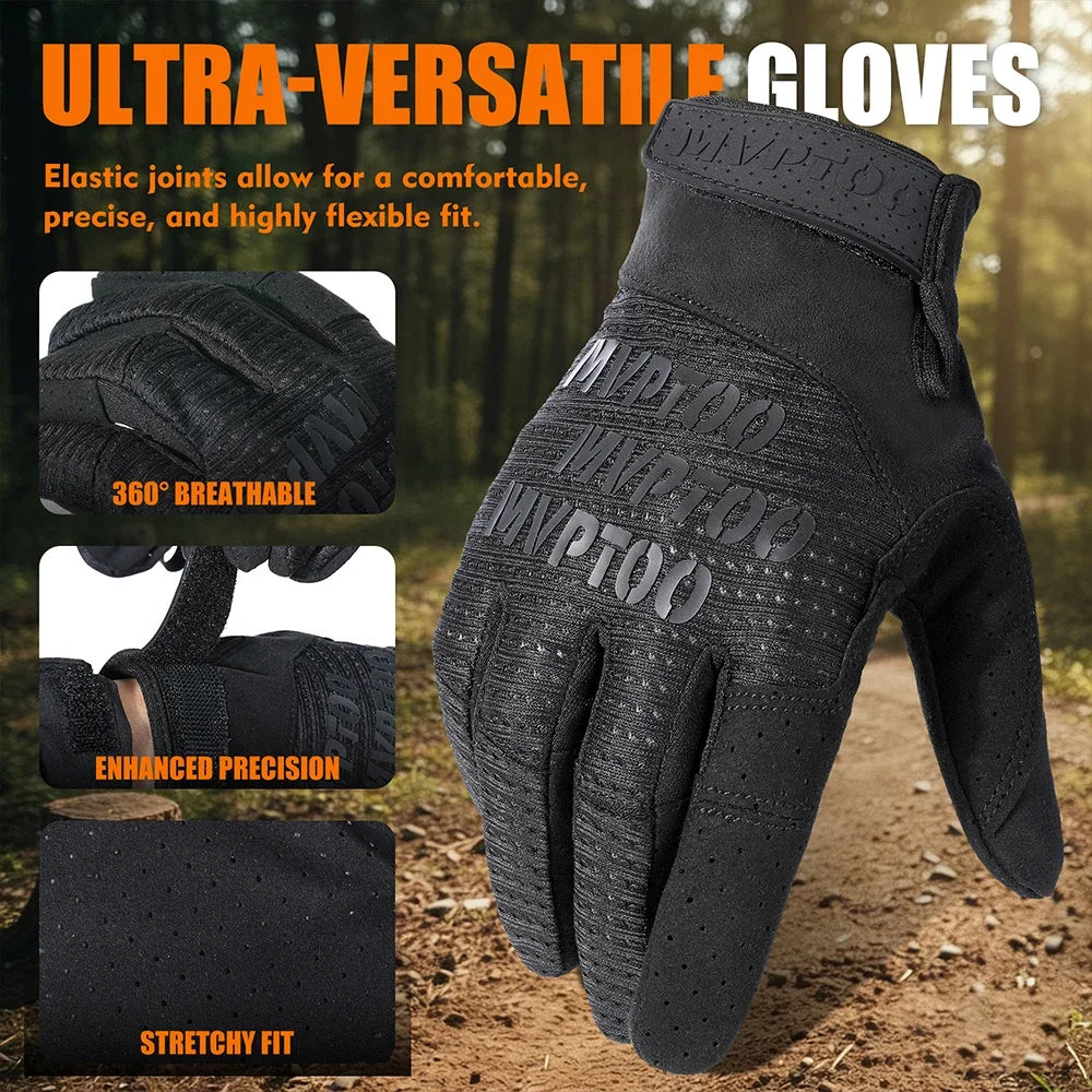 Men Touch Screen Full Finger Gloves Lightweight Outdoor Sport Hiking Camping Hunting Combat Paintball Tactical Cycling Equipment