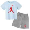 Kids T-shirt Summer 3-14Y Boys/Girls Toddler Top + Shorts 2P Pretty Girls Casual Fashion Charming Sunshine Sports Party Set Gift
