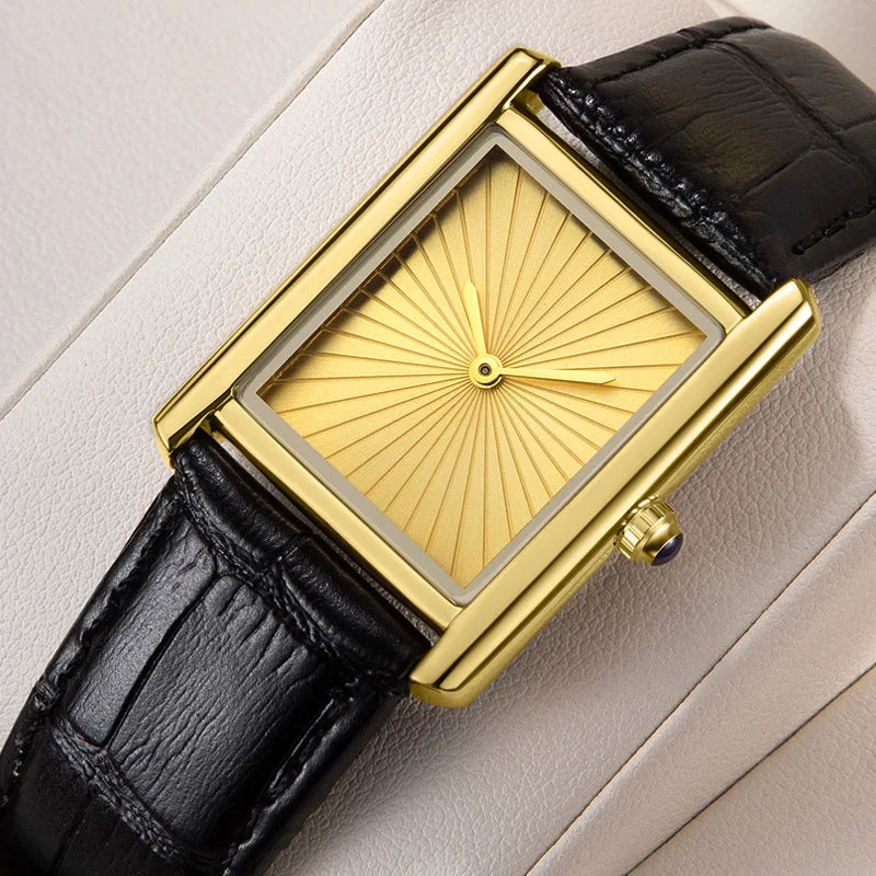 Reloj Top Brand Couple's Watches for Men and Women New Fashion Leather Strap Waterproof Quartz Wristwatch Gifts Drop Shipping