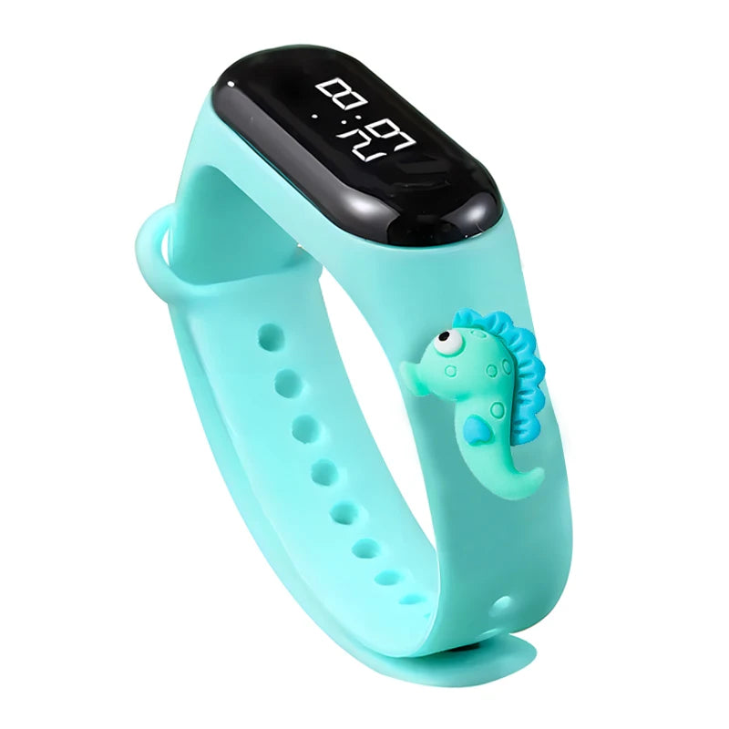 Fashion Children Watches For Boys Girls Electronic Bracelet Sports Touch LED Cartoon Doll Kids Watch Women Waterproof Clock