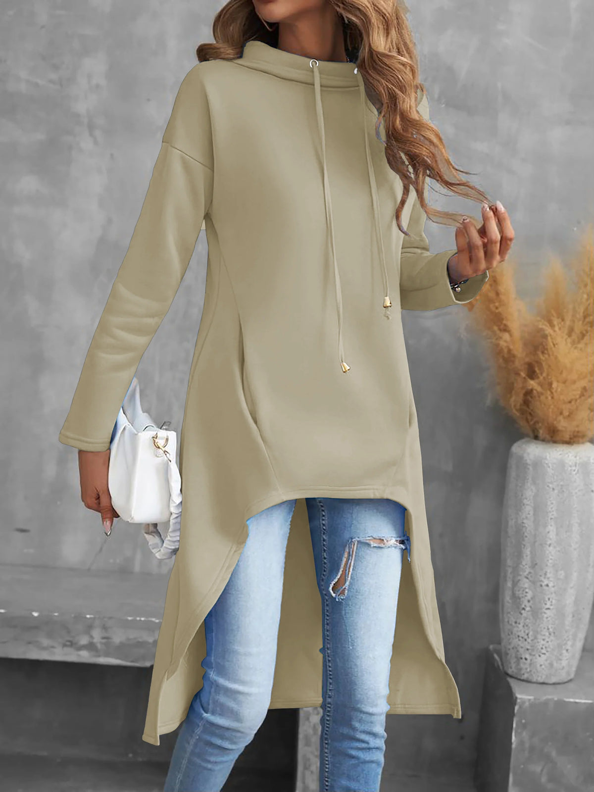 Autumn Winter Pocket Long Sleeve Hoodie David
