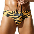 Men's Sport Swim Briefs Low Waist Swimming Trunks Beach Surfing Sexy Swimwear Male Bikini Pants