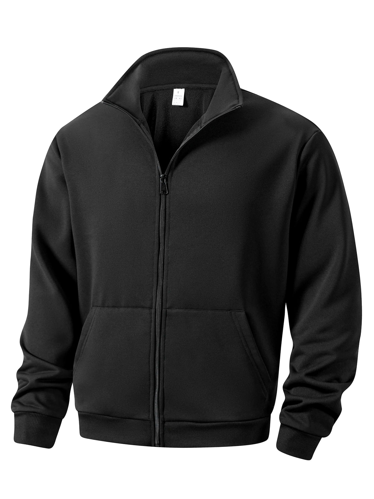 Autumn Men Sweatshirts Long Sleeve Jacket Zip Up Closure Jacket Male Outdoor Sports Slim Fit Windproof Coat Male Clothing