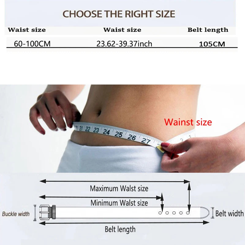 Women's Trousers Belt Fashion PU Leather Black Waistband High Quality Trend Woman Waist Belts Durable Working Belts DT077