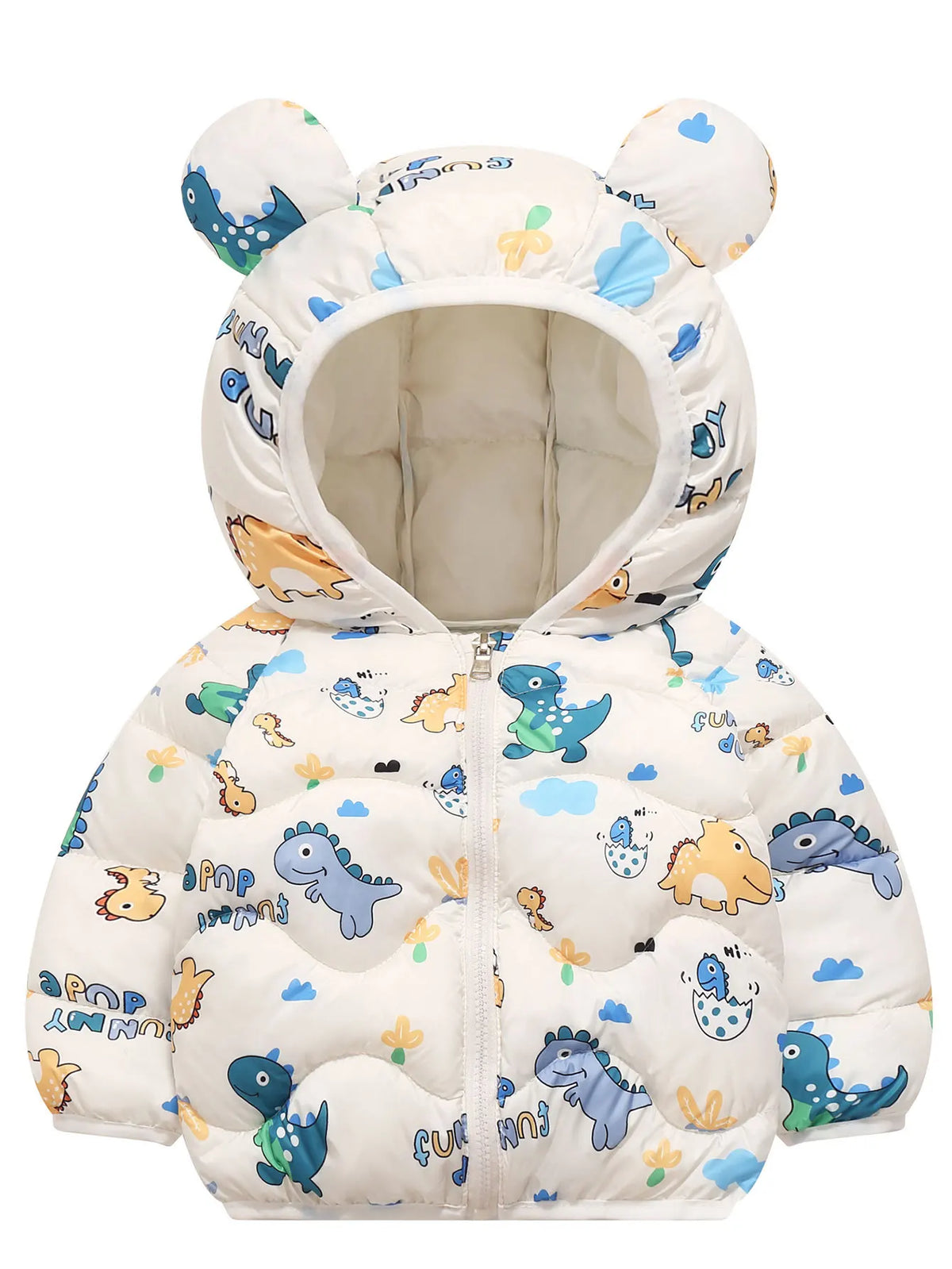 Children's Coat Baby Cartoon Jacket Boys Hooded Clothing Girls Warm Winter Clothes Toddler Kids Outerwear
