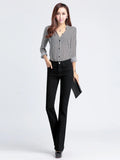 2026 High-Quality Women's Spring/Summer Mid Waist Micro Flared Jeans Fashionable And Comfortable Casual Pants