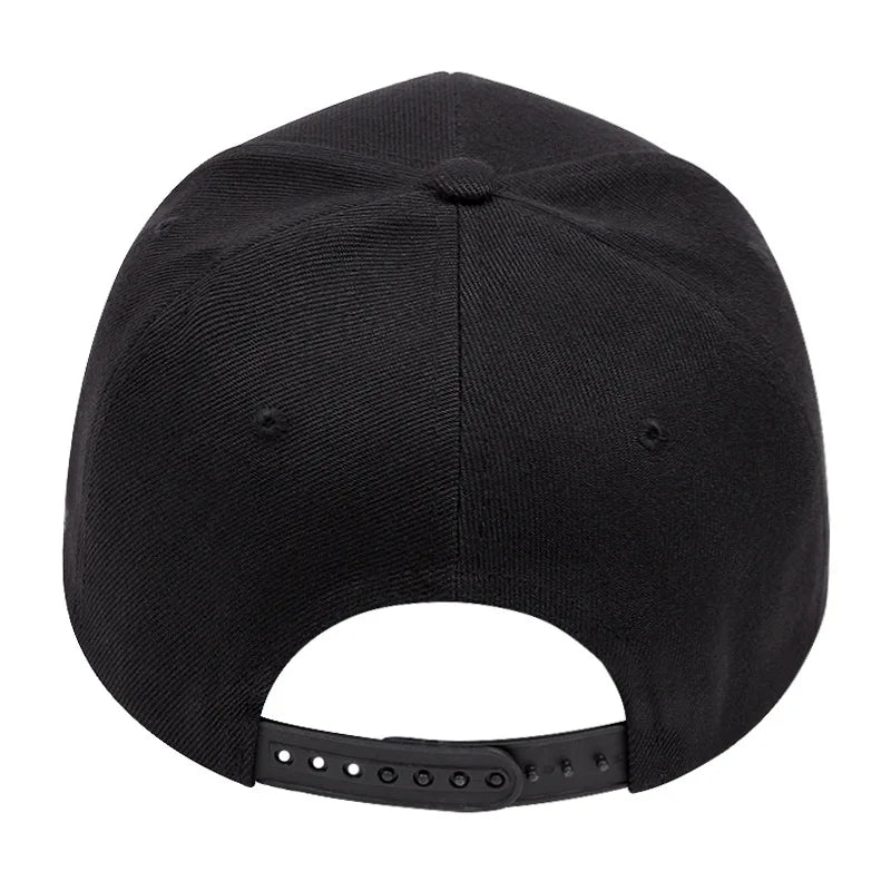 Men's and women's flat brimmed hatsStreet Embroidery Letter NYHip hop flat brimmed hat with adjustable styleFashionable