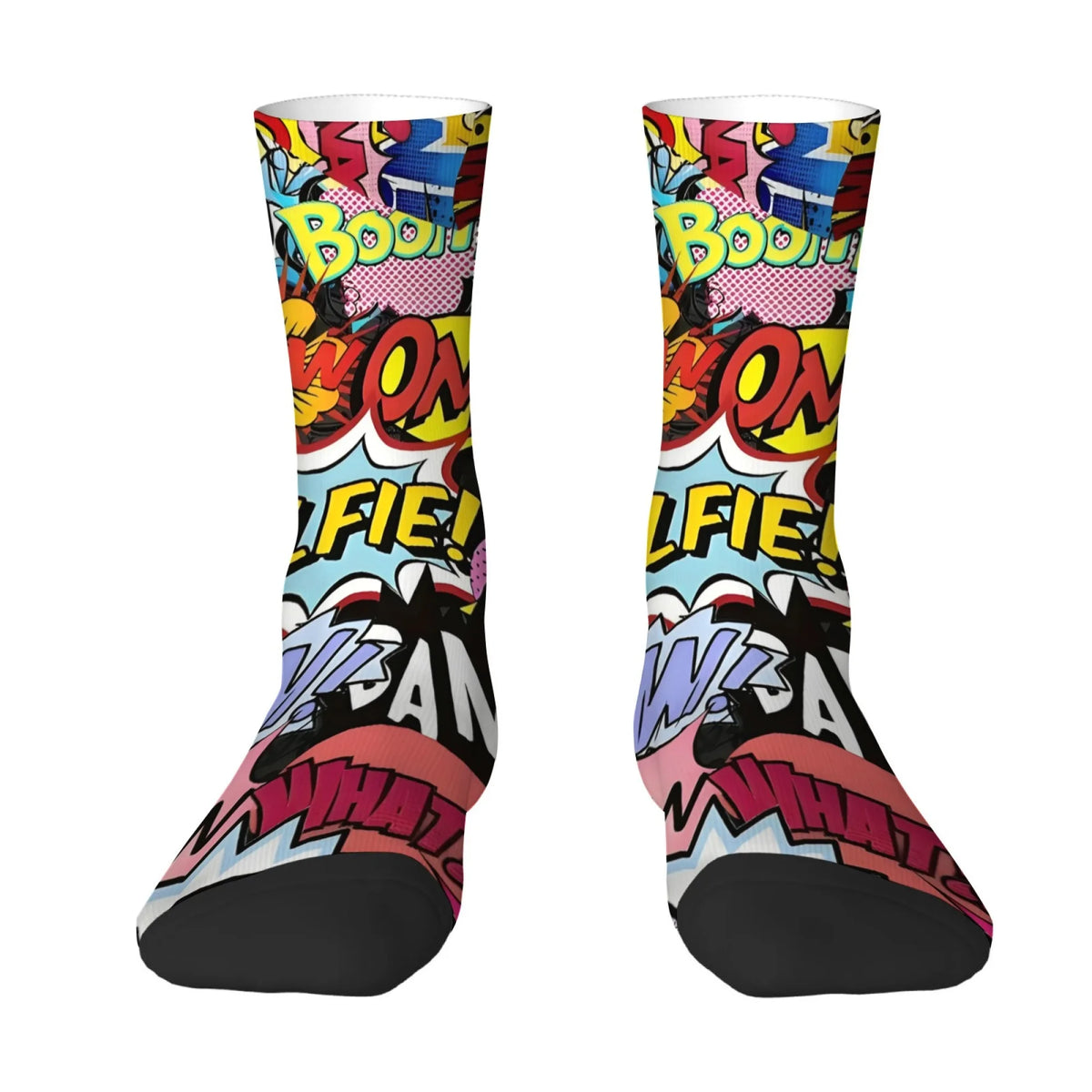 Funny Cartoon Art Style Men's Socks Comfortable and Soft Socks Cartoon Novelty Street Fashion Hip-hop Fun Skateboarding Socks