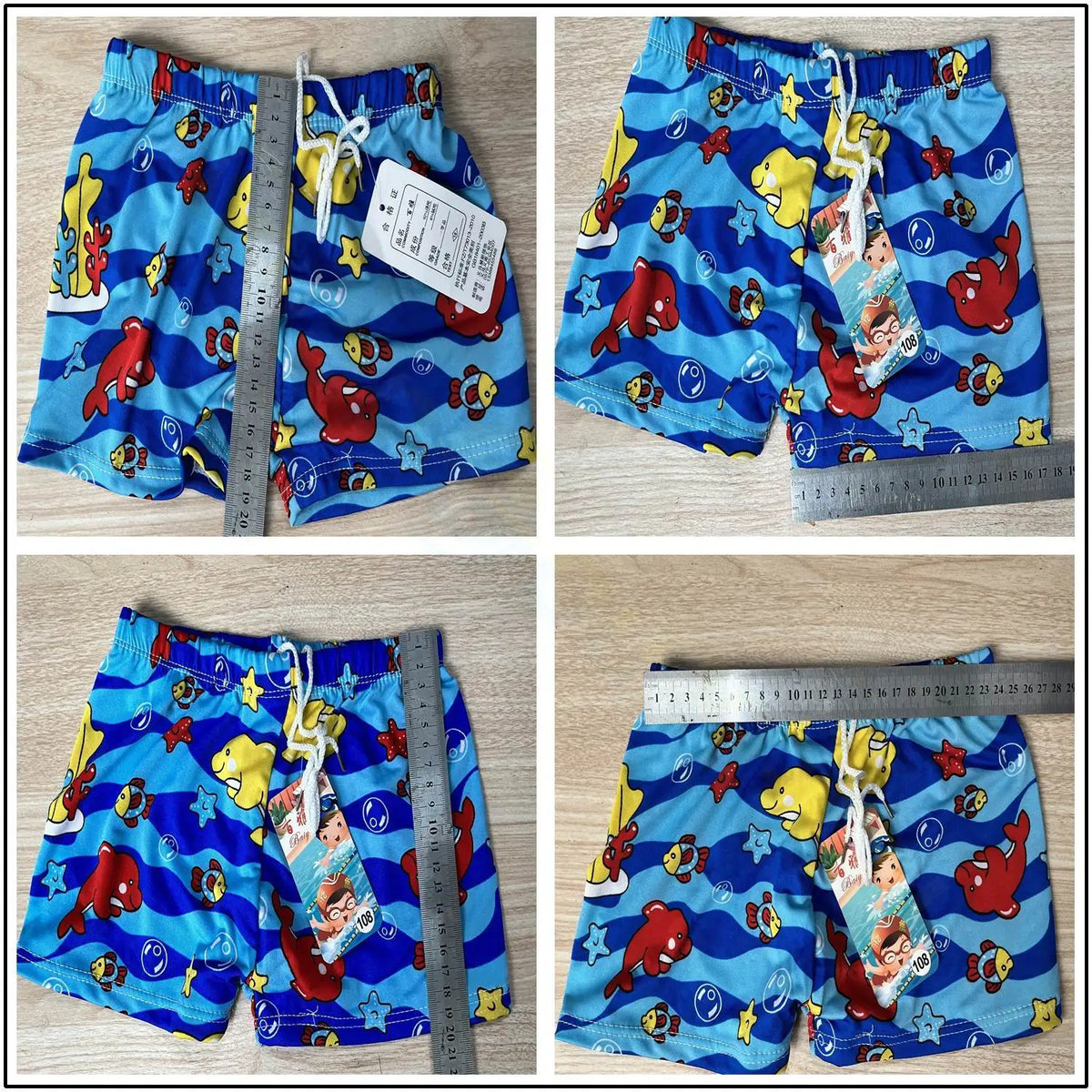 Boys Swimming Shorts Cartoon Swimwear Bathing Suit Trunks Children Swim Beach Wear Briefs Swimsuit Beachwear for 1-4years old