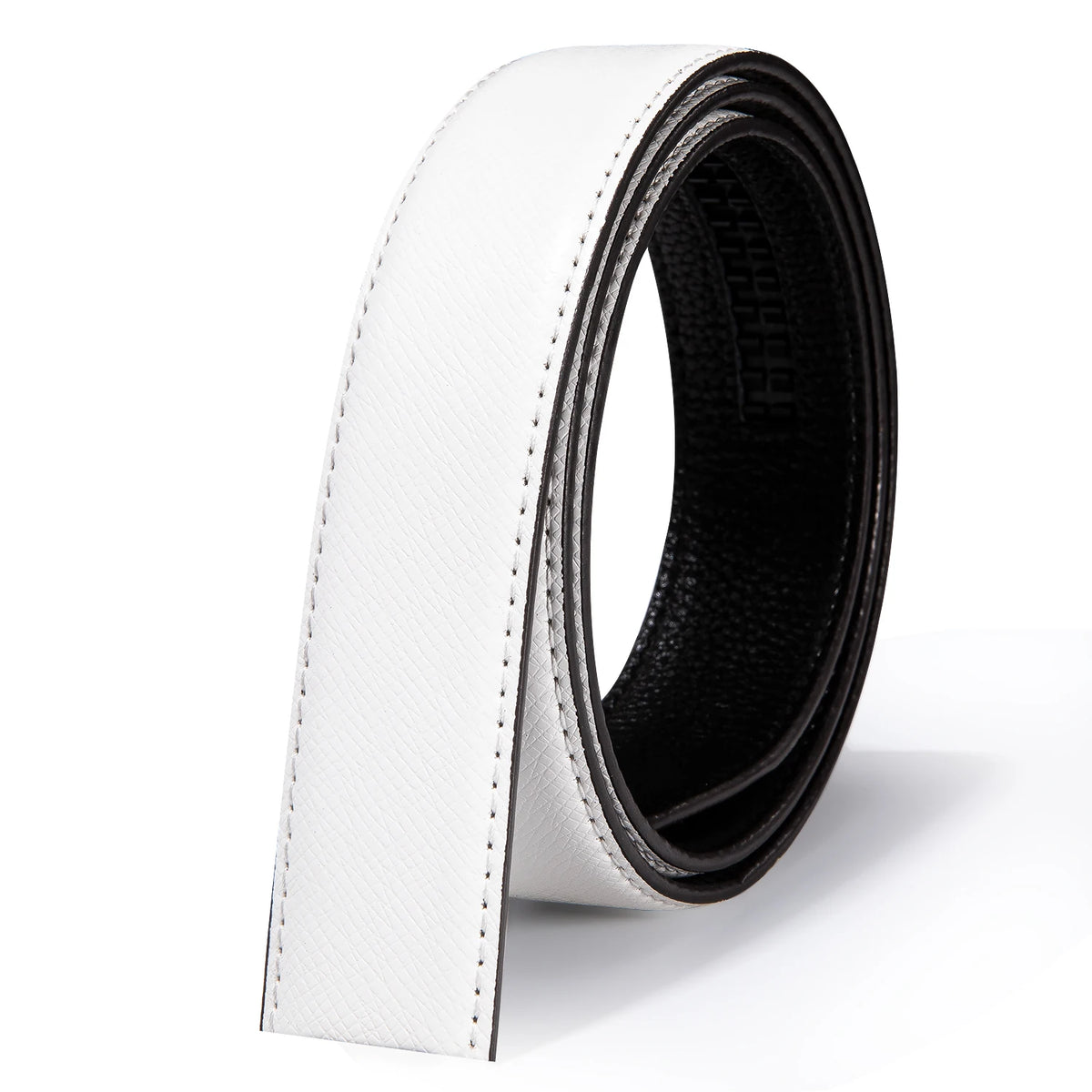 3.5cm Width Mens Replacement Belts Black Blue Brown Red White Green Orange Leather for Automatic Buckles Men Belt Waist Straps