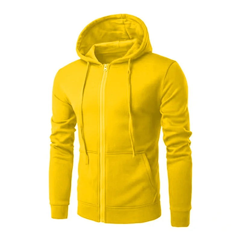 spring autumn Men Sweatshirts Long Sleeve Hoodie Zipper cardigan Male/woman Hoodies Sweatshirt Slim Fit Hoodie Male Clothing