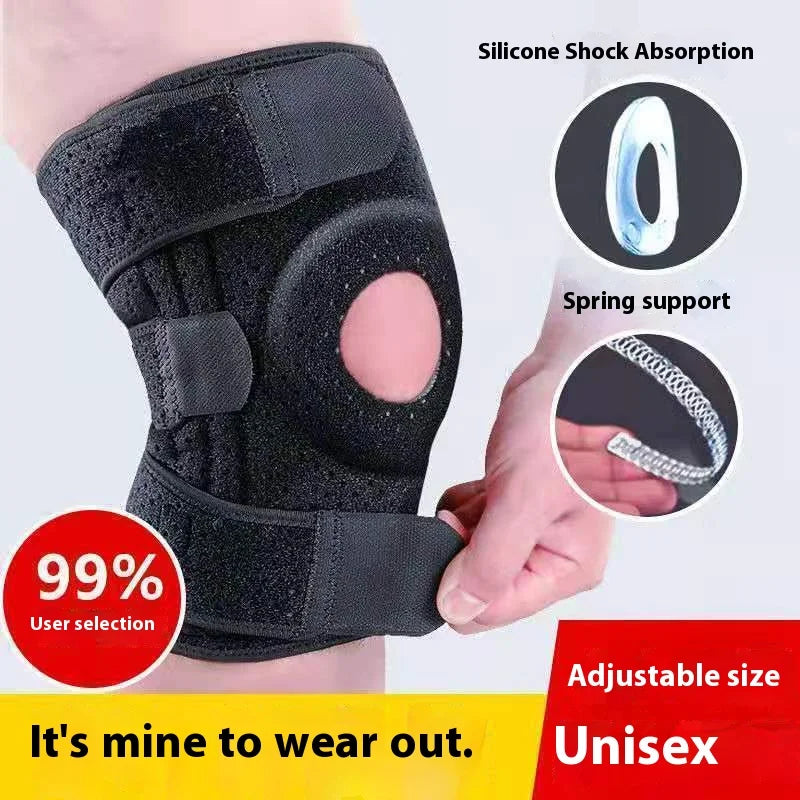 Professional knee protection equipment for men and women in sports, squatting, basketball, running, knee injury protection